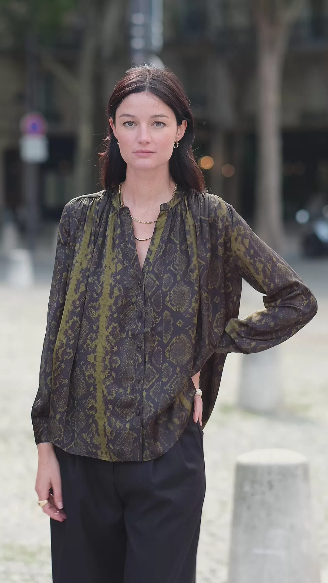 Blouses & Chemisiers | LA PETITE ÉTOILE Blouse Arso Python