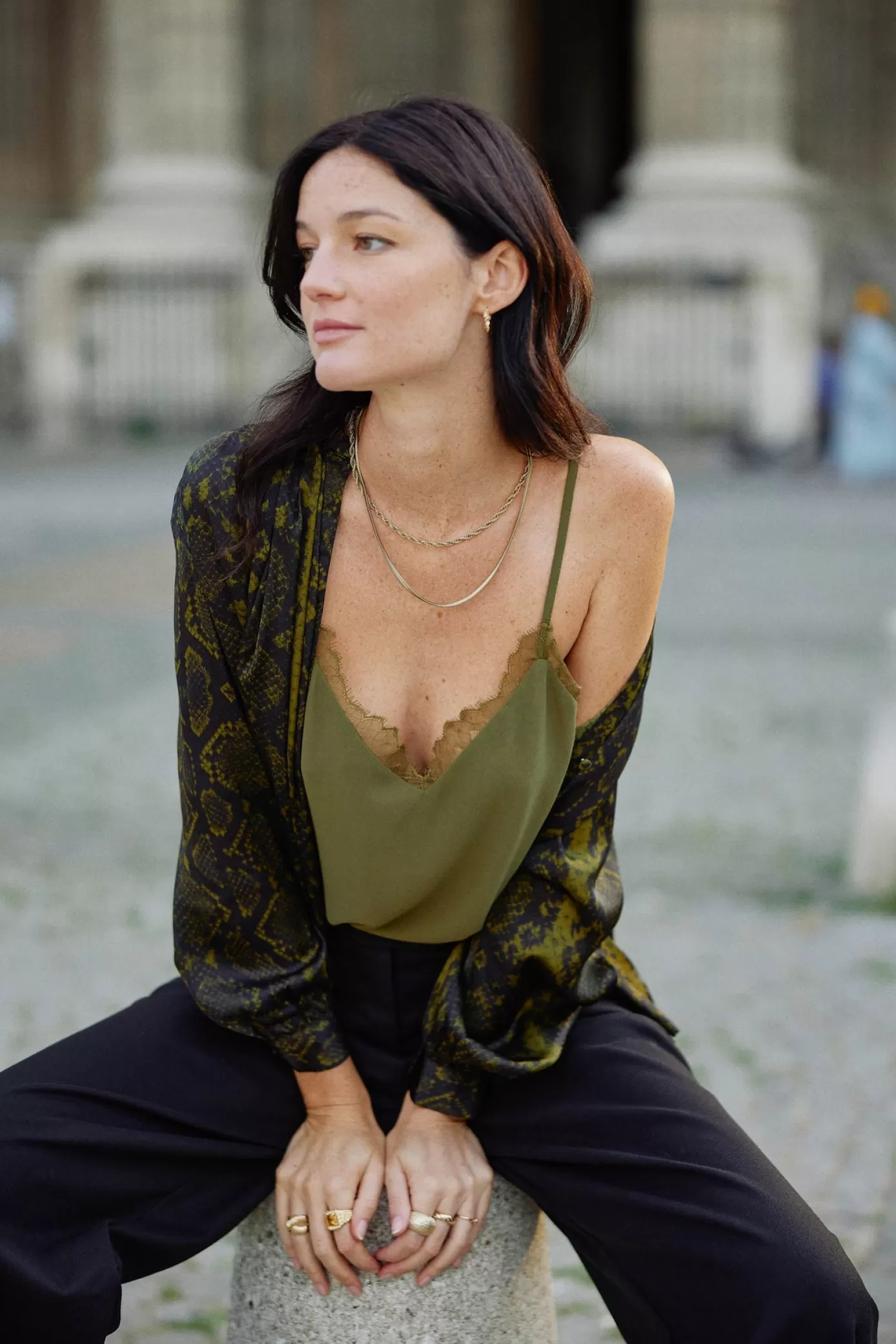 Blouses & Chemisiers | LA PETITE ÉTOILE Blouse Arso Python