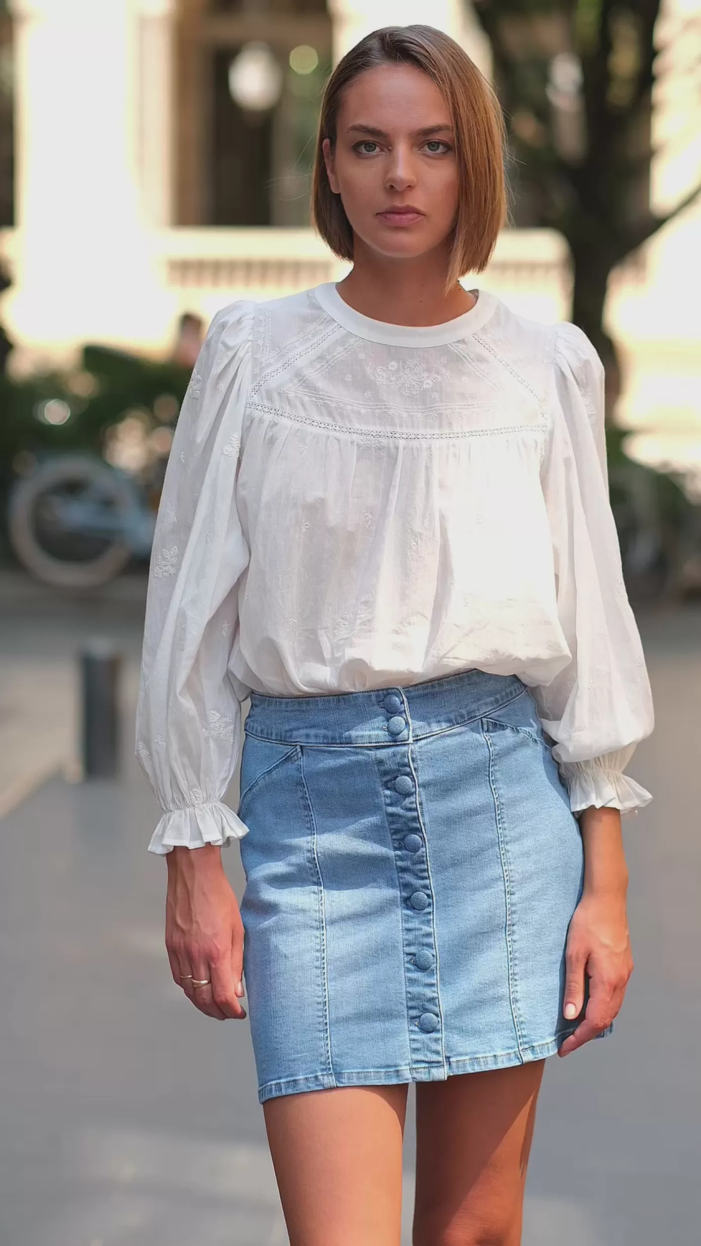 Blouses & Chemisiers | LA PETITE ÉTOILE Blouse Mireille Ecru