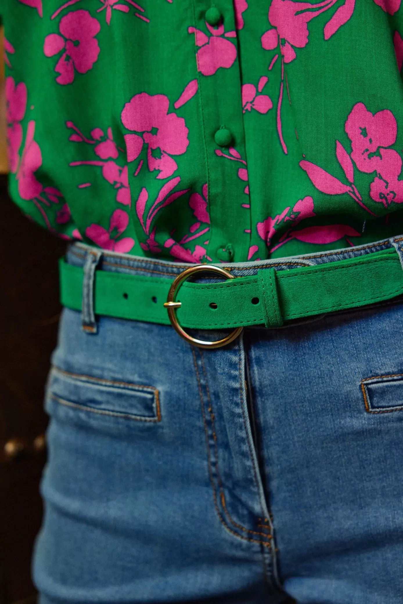 Accessoires | LA PETITE ÉTOILE Ceinture Dixon Vert