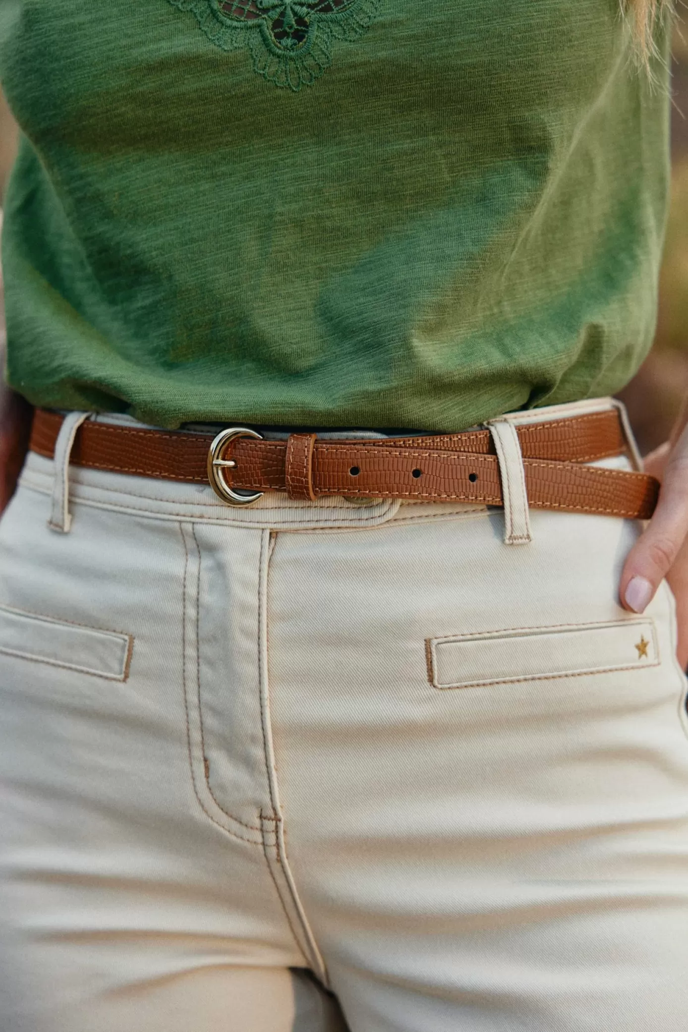 Accessoires | LA PETITE ÉTOILE Ceinture Tyron Camel