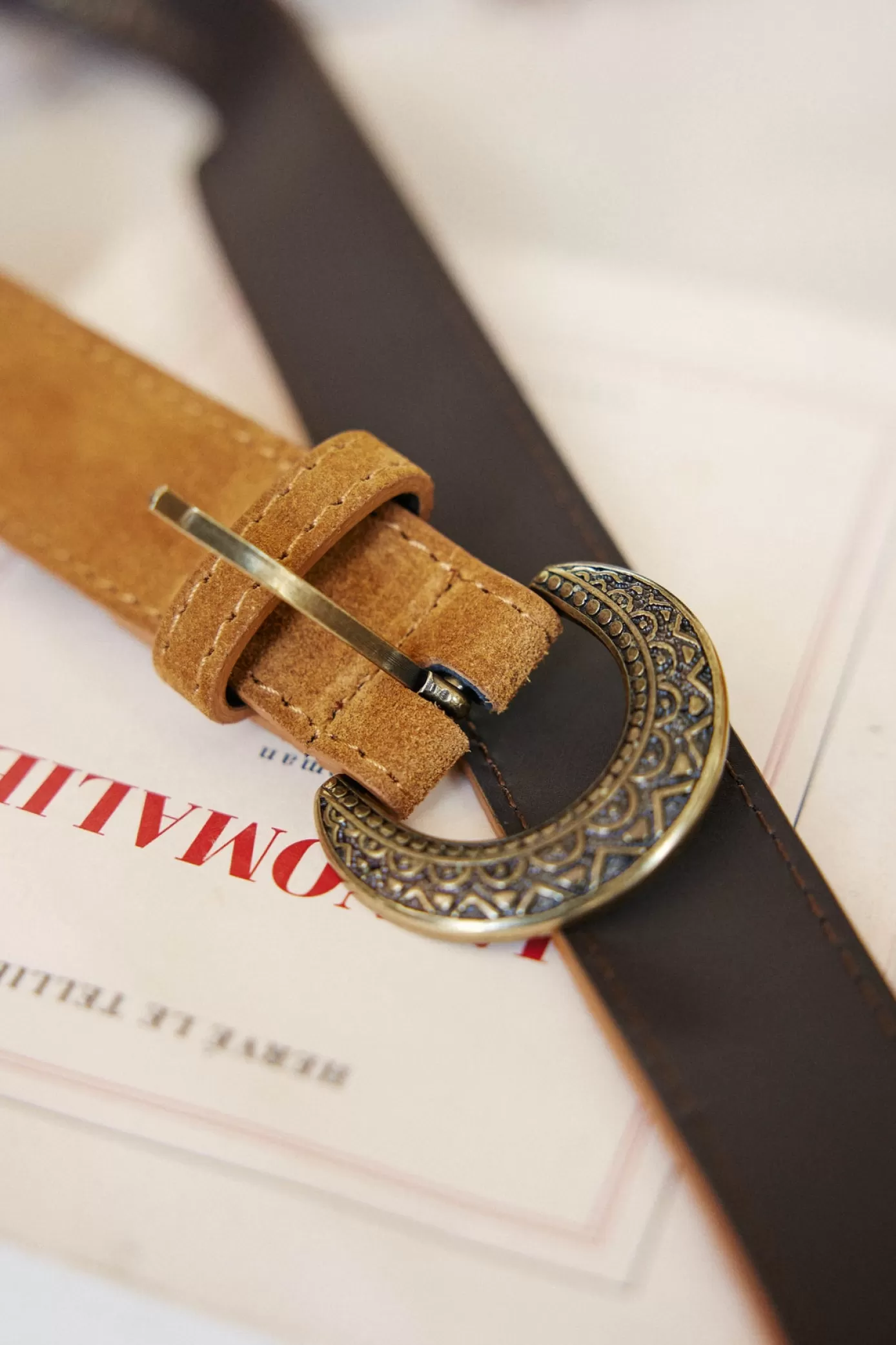 Accessoires | LA PETITE ÉTOILE Ceinture Vivian Camel