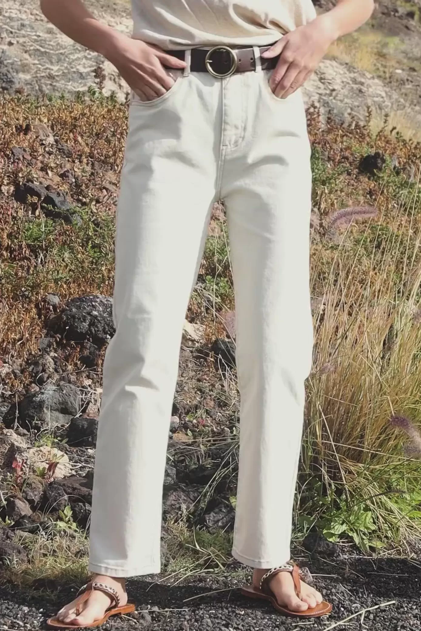 Pantalons & Jeans | LA PETITE ÉTOILE Jean Brieg B Beige