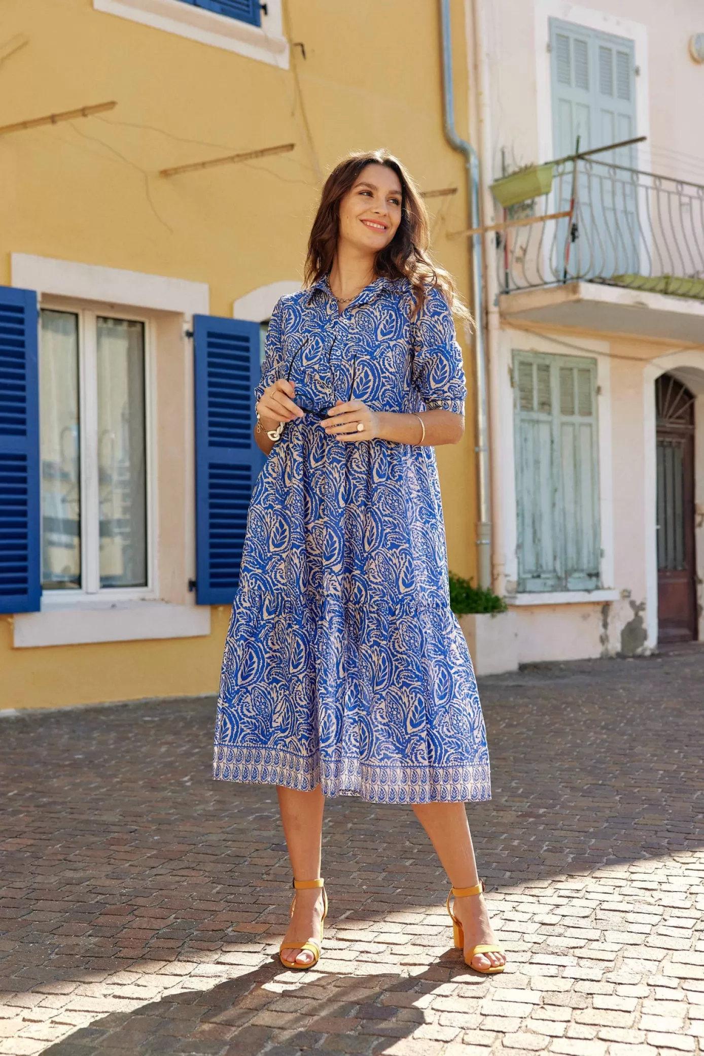 Robes & Combinaisons | LA PETITE ÉTOILE Robe Annemarie Bleu